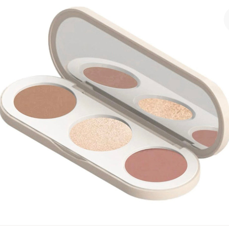 Paleta de Sombras Vegana – 9 Tonos Neutros