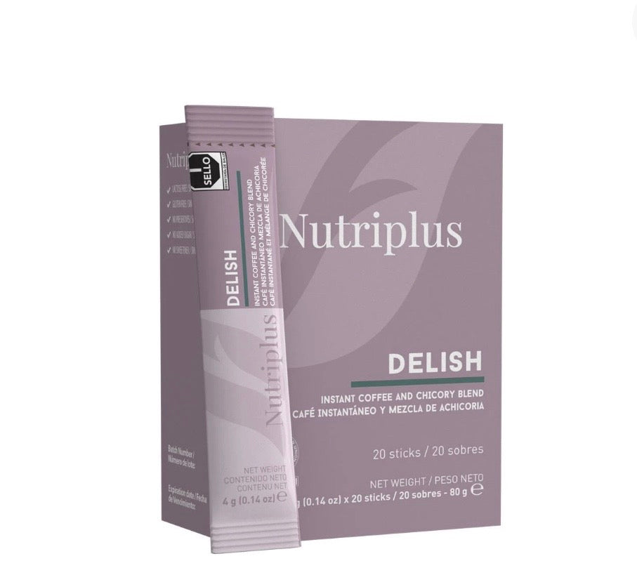 Delish instant coffee and chicory blend sticks
